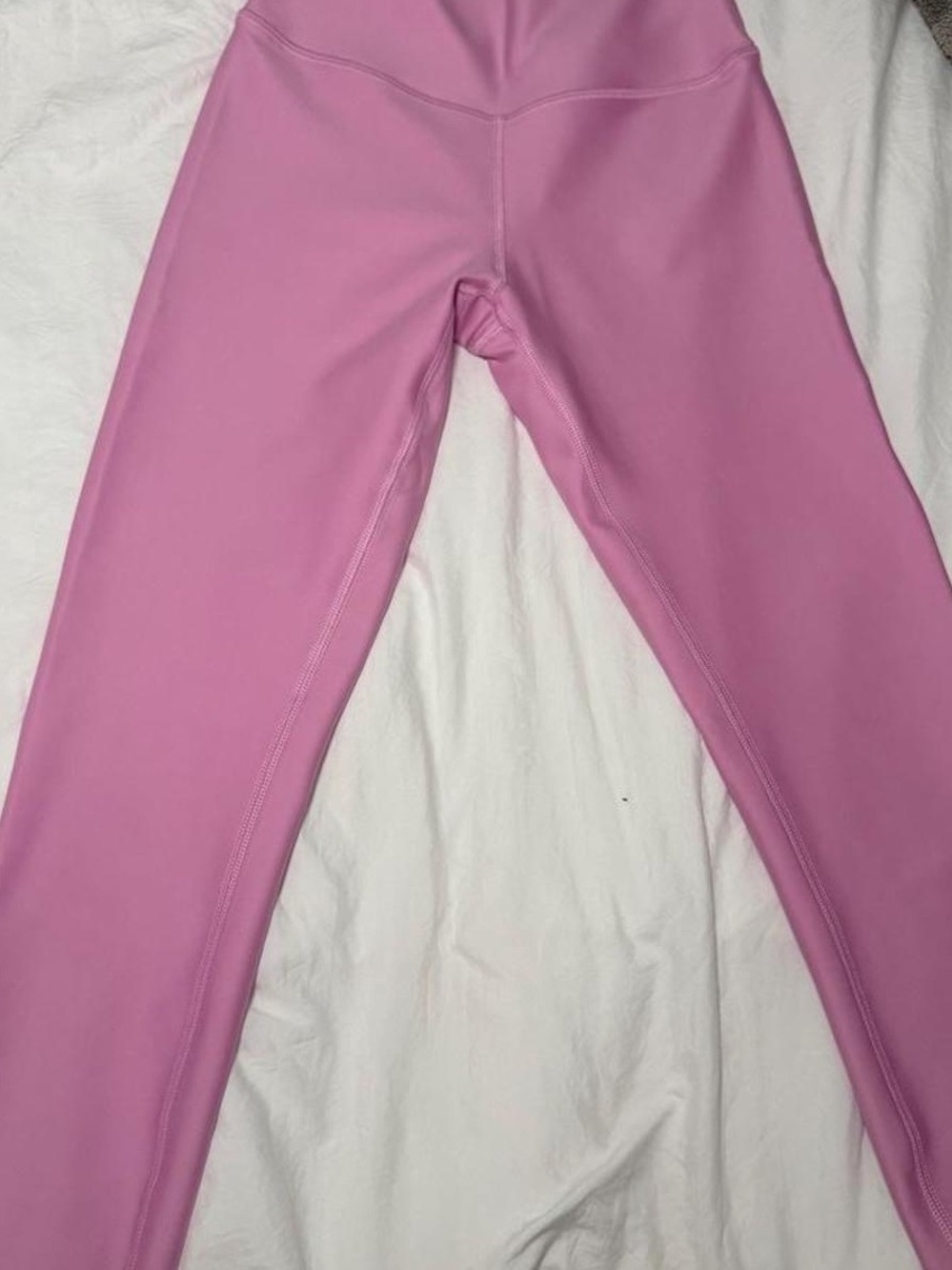 ALO Yoga Pink High-Rise Performance Leggings